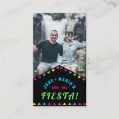 ジャックアンドジルフィエスタテーマのチケット 名刺 (正面)