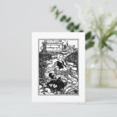 ジャックアンドジルヴィンテージ子供部屋韻 ポストカード (スタンド正面)