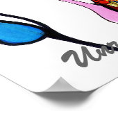 ジャックインザボックスガールポートレート ポスター (角)