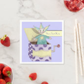 ジャックインザボックス – 伝統的おもちゃ（パステル） スタンダードカクテルナプキン (インサイチュ)