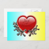 ジャックオブバレンタインハート シーズンポストカード (正面/裏面)