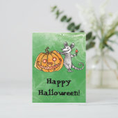 ジャックオランタンオポッサムポストカード ポストカード (スタンド正面)