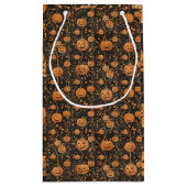 ジャックオランタンオンつる植物抱き枕 スモールペーパーバッグ (裏面)