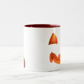 ジャックオランタンカップハロウィーンパンプキンマグカップ/カップ ツートーンマグカップ (中央)