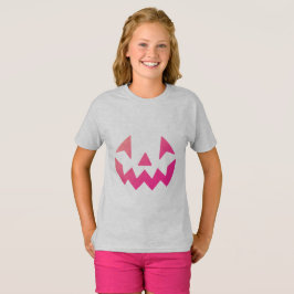 ジャックオランタンカボチャ顔 Tシャツ