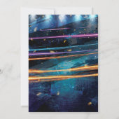 ジャックオランタンディスコボールフリークナイトハロウィーン 招待状 (裏面)