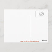 ジャックオランタンハッピーハローウィン ポストカード (裏面)