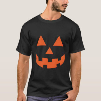ジャックオランタンハロウィンカボチャ顔トリックまたはトル Tシャツ