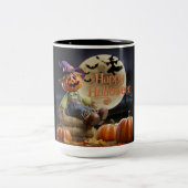 ジャックオランタンハロウィンマグ ツートーンマグカップ (中央)