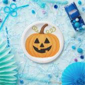 ジャックオランタンハロウィン ペーパープレート (パーティー)