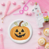 ジャックオランタンハロウィン ペーパープレート (パーティー)