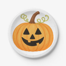 ジャックオランタンハロウィン ペーパープレート