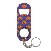 ジャックオランタンパンプキンハロウィンパターン キーホルダー栓抜き (裏面)