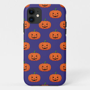 ジャックオランタンパンプキンハロウィンパターン iPhone 11 ケース