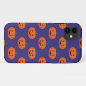 ジャックオランタンパンプキンハロウィンパターン Case-Mate iPhoneケース (裏面(横))