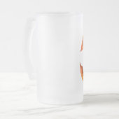 ジャックオランタンビールマグハロウィーンパンプキンマグ/ C フロストグラスビールジョッキ (正面左)