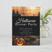 ジャックオランタンフルムーンハロウィンディナーパーティー 招待状 (スタンド正面)