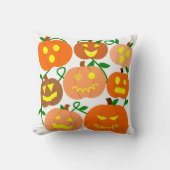 ジャックオランタン クッション (正面)