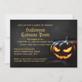 ジャックオーランタンハローウィンパーティ招待状 招待状 (正面)