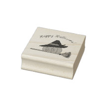 ジャックオーランターンウッドアートスタンプ