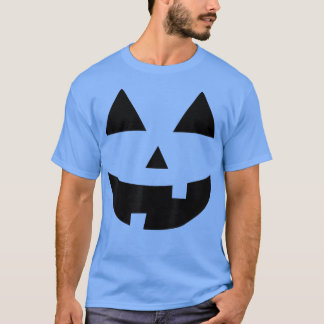 ジャックオールタンハロウィーンパンプキン顔 Tシャツ