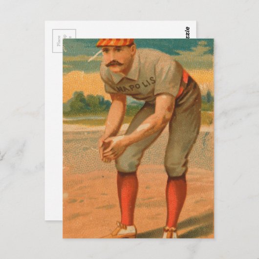 ジャックグラスコックヴィンテージインディアナポリスパーサー ポストカード (正面/裏面)