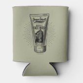 ジャックシュウェットホッケー顔ウォッシュ 缶クーラー (正面)