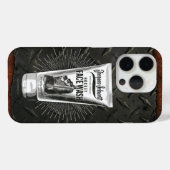 ジャックシュウェットホッケー顔ウォッシュ Case-Mate iPhoneケース (裏面 (横))