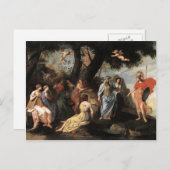 ジャックステラ – ミネルバとミューズ ポストカード (正面/裏面)