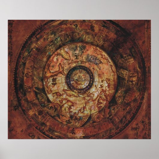 ジャックスパーローズのマップSao Fengレプリカのマップ ポスター (正面)