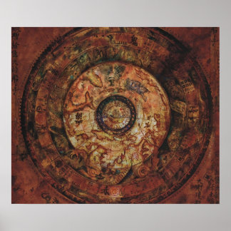 ジャックスパーローズのマップSao Fengレプリカのマップ ポスター