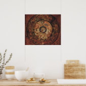 ジャックスパーローズのマップSao Fengレプリカのマップ ポスター (キッチン)