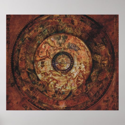 ジャックスパーローズのマップSao Fengレプリカのマップ ポスター (正面)