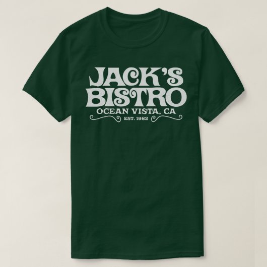 ジャックスビストロスレース会社1 Tシャツ (デザイン正面)
