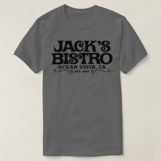 ジャックスビストロスレース社 Tシャツ (デザイン正面)