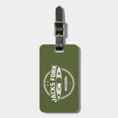 ジャックスフォークリバーミズーリカヤック ラゲッジタグ (正面縦)