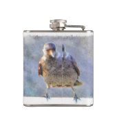 ジャックダウウォーターの色 フラスク (裏面)