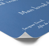 ジャックデヴァル鳥ポスター ポスター (角)