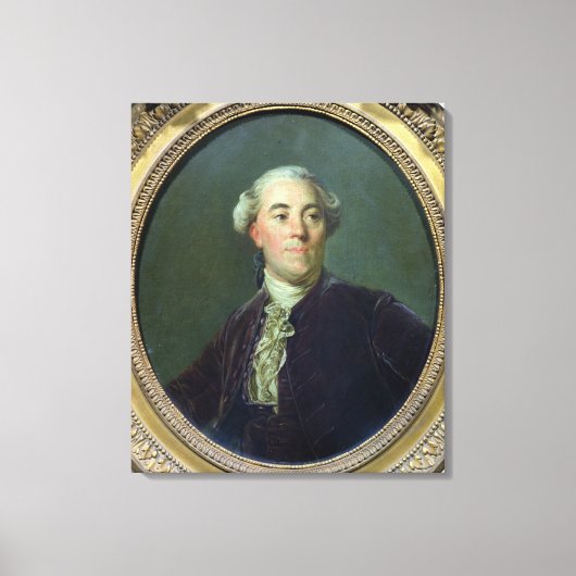 ジャックネッカーc.1781 キャンバスプリント (正面)