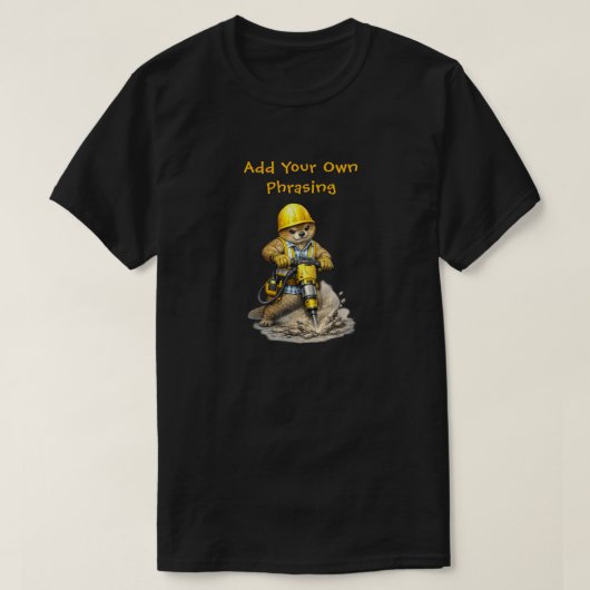 "ジャックハンマー" Tシャツ (デザイン正面)
