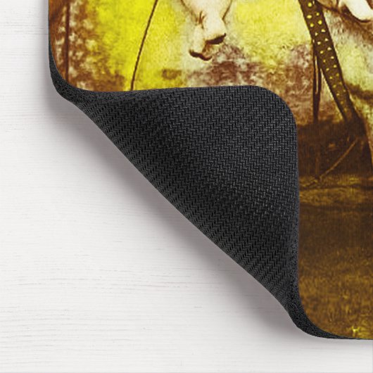 ジャックピエロおよび3人の女王のヴィンテージのサーカス マウスパッド (コーナー)