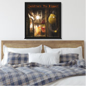 ジャックフルーツザリパーおもしろいリック・ロンドン キャンバスプリント (インサイチュ (寝室))