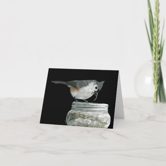 「ジャックポット！」 – タフテッドタイトマウスカード カード (正面)