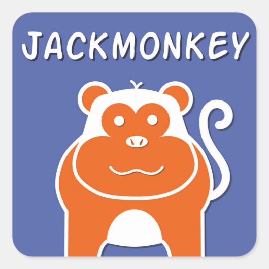 ジャックモンキー | Monkey 2016の年 スクエアシール (正面)