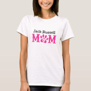 ジャックラッセルのお母さんの服装 Tシャツ