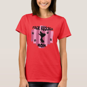 ジャックラッセルのお母さんのTシャツ Tシャツ