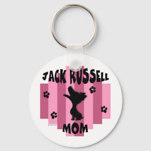 ジャックラッセルのお母さんKeychain キーホルダー