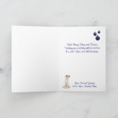 ジャックラッセルのクリスマスの願い-それをカスタマイズ! #2 シーズンカード (内部)