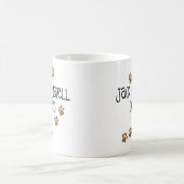 ジャックラッセルのパパ コーヒーマグカップ (中央)