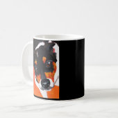 ジャックラッセルのマグ コーヒーマグカップ (正面左)